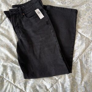 NWT Old Navy OG Loose High Rise Black Jeans sz 6